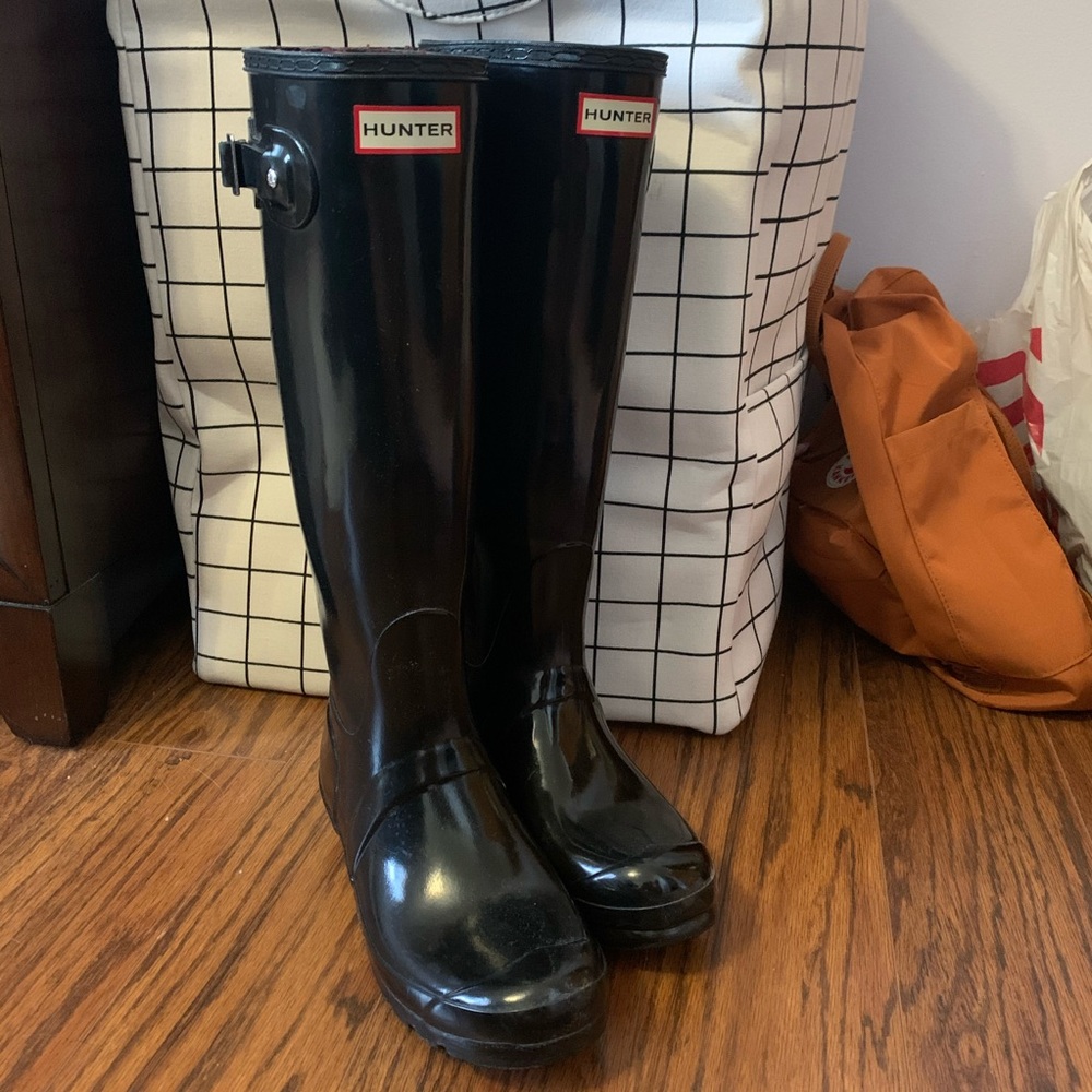 Black Hunter Boots